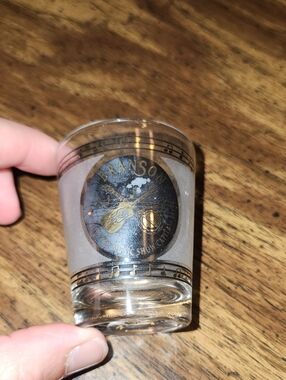 Branson Music City Shot Glass - Gold & Black Logo